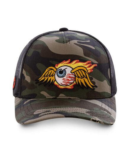 Casquette baseball filet Fire Camouflage