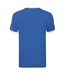 Mens Ringer Contrast T-shirt Royal Blue White Fruit Of The Loom-2