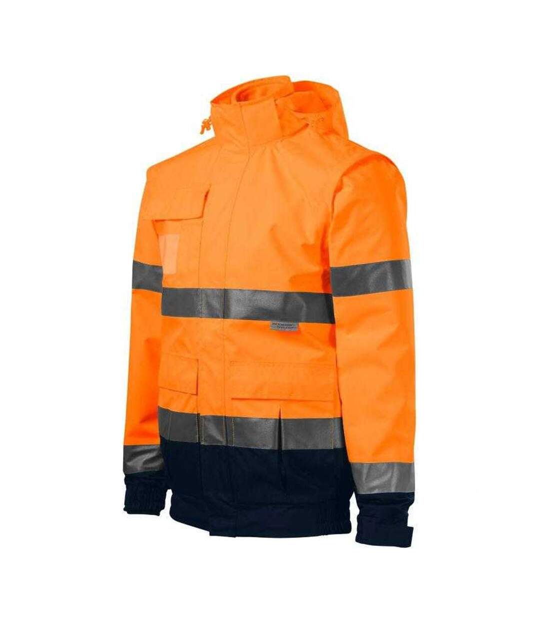Veste Motif/style Haute Visibilité Homme Orange Rimeck-1