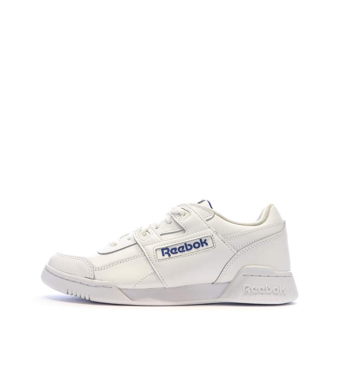 Baskets blanches homme reebok workout-1