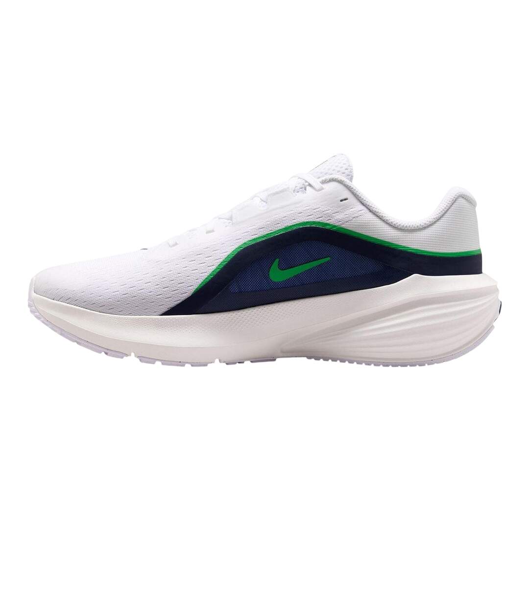 Baskets Downshifter Homme Blanc Bleu Marine Vert Nike-3