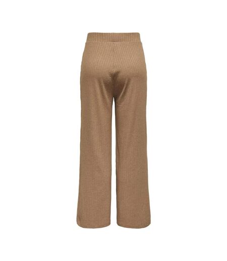 Pantalon cotelé marron femme only magan