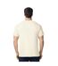 T-shirt À Manches Courtes Homme Blanc Cassé Gildan-4