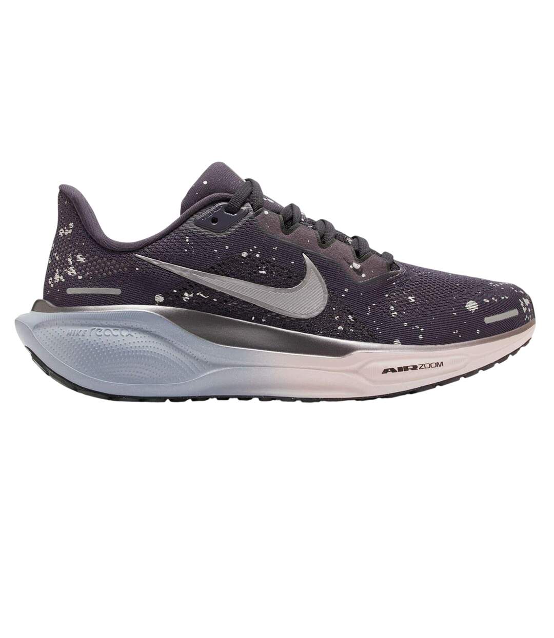 Baskets Femme Violet Argenté Métallisé Nike-1