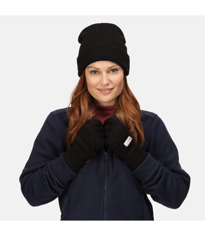 Regatta Standout Adults/Unisex Axton Cuffed Beanie (Black) - UTRG2498
