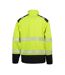 Result Safe-Guard Printable Ripstop Safety Soft Shell Jacket (Fluorescent Yellow/Black) - UTPC3754