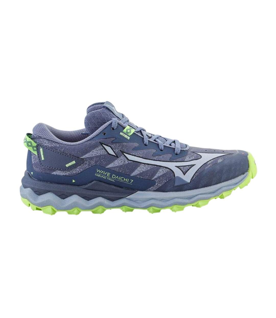 Chaussures Style Vague Daichi Femme Bleu Marine Vert Mizuno-4