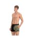 Mens Colour Block Swim Shorts Black Khaki Puma-3