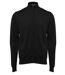 Pull grand zip - Homme - PK453 - noir