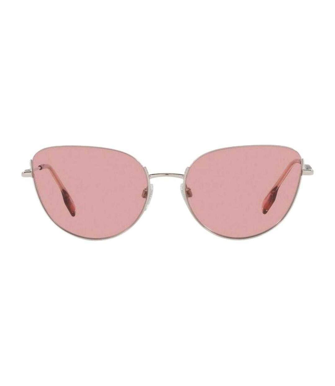 Womens/ladies Harper Plain Sunglasses One Size Silver Burberry-3
