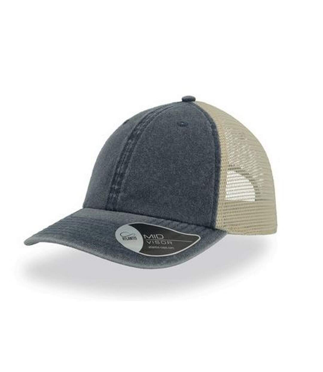 Casquette trucker case bleu marine Atlantis-1