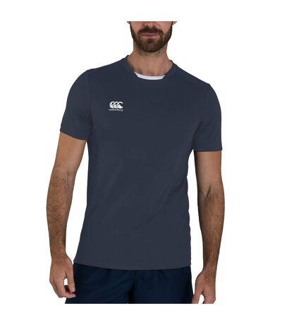Unisex Adult Club Dry T-shirt Navy Canterbury