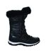 Dare 2b Womens Kardrona II Faux Fur Trim Snow Boots (Black) - UTRG4836