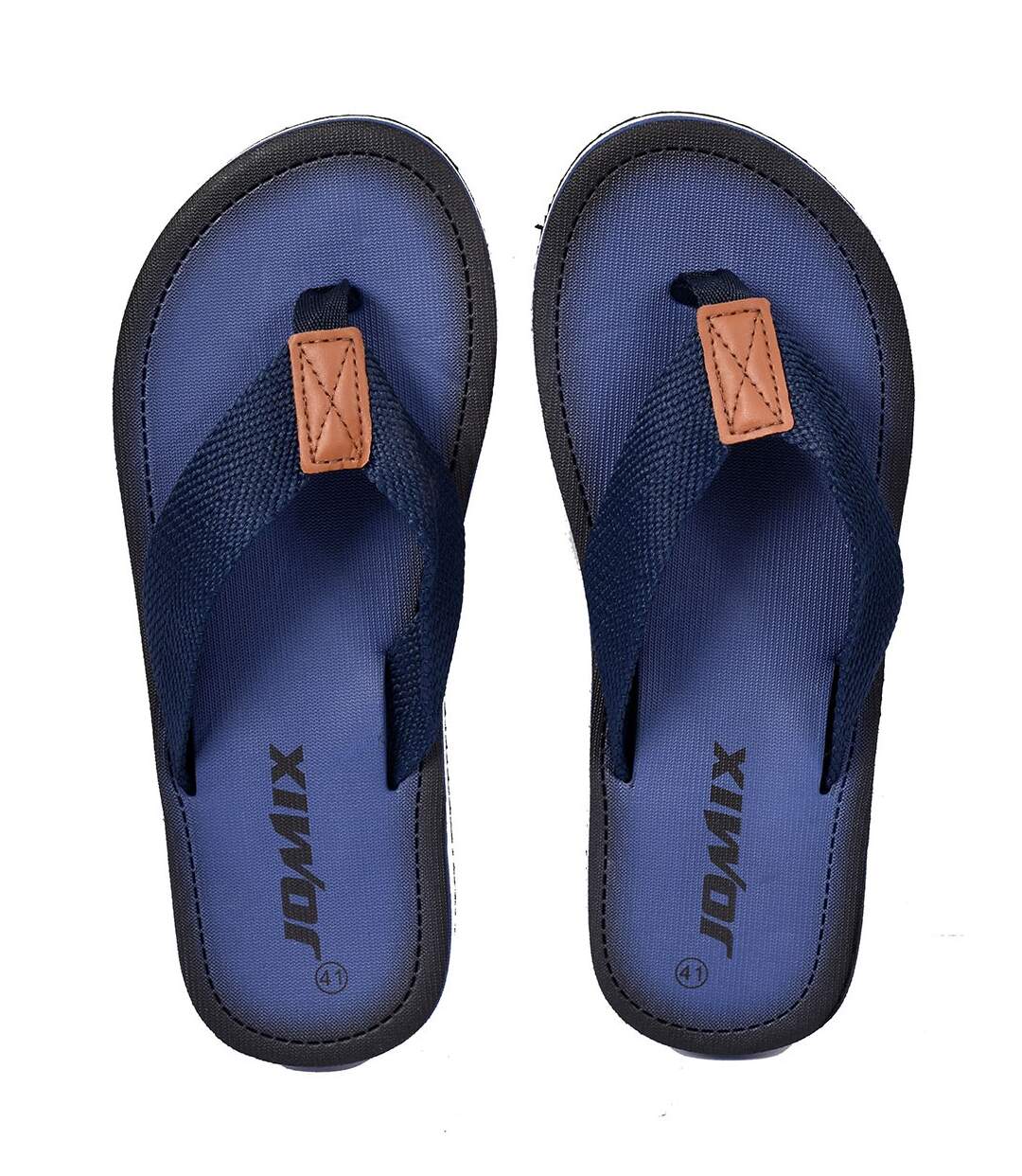 Tong Homme Mode- Chaussure de Plage Piscine - SU5109 MARINE