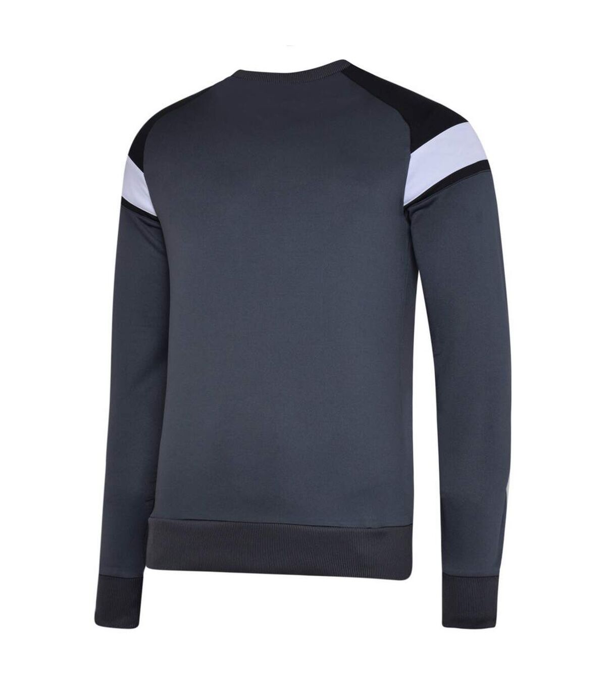 Umbro Mens Fleece Sweatshirt (Carbon/Black/Brilliant Blue)
