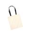 Earthaware Organic Bag For Life Contrast Tote Bag One Size Natural Black Westford Mill-2