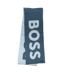 Womens/ladies Feodoro Scarf One Size Turquoise White Boss-2