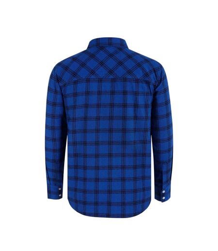 Chemise Manches Longues Motif/style Motif Écossais À Carreaux Homme Bleu Lee Cooper