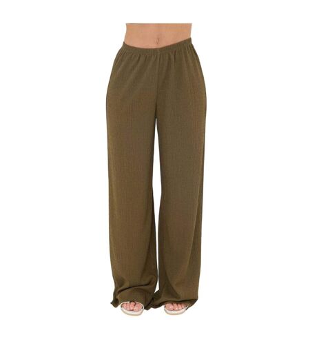 Pantalon Palazzo Femme Vert Kaki I Saw It First