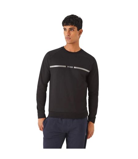 Sweat Motif/style Logo Homme Noir Boss