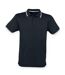 Polo homme bleu marine / blanc Henbury-1