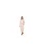 Womens/ladies Stripe Revere Collar Long-sleeved Long Pyjama Set White Pink Jack Wills-1