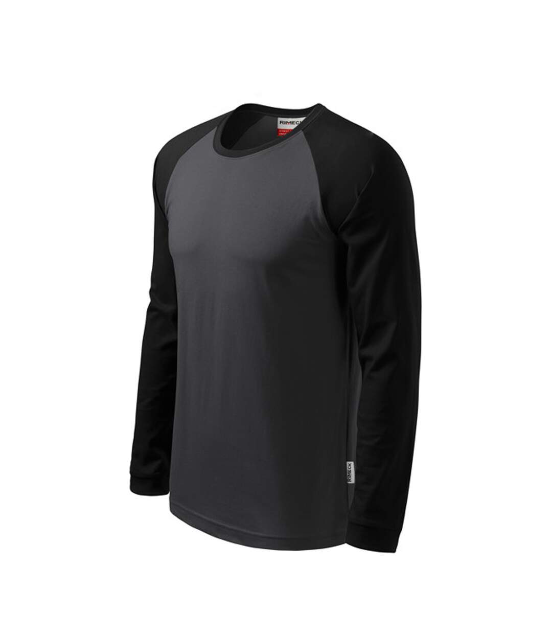 T-shirt Manches Longues Motif/style Rue Homme Gris Rimeck-3