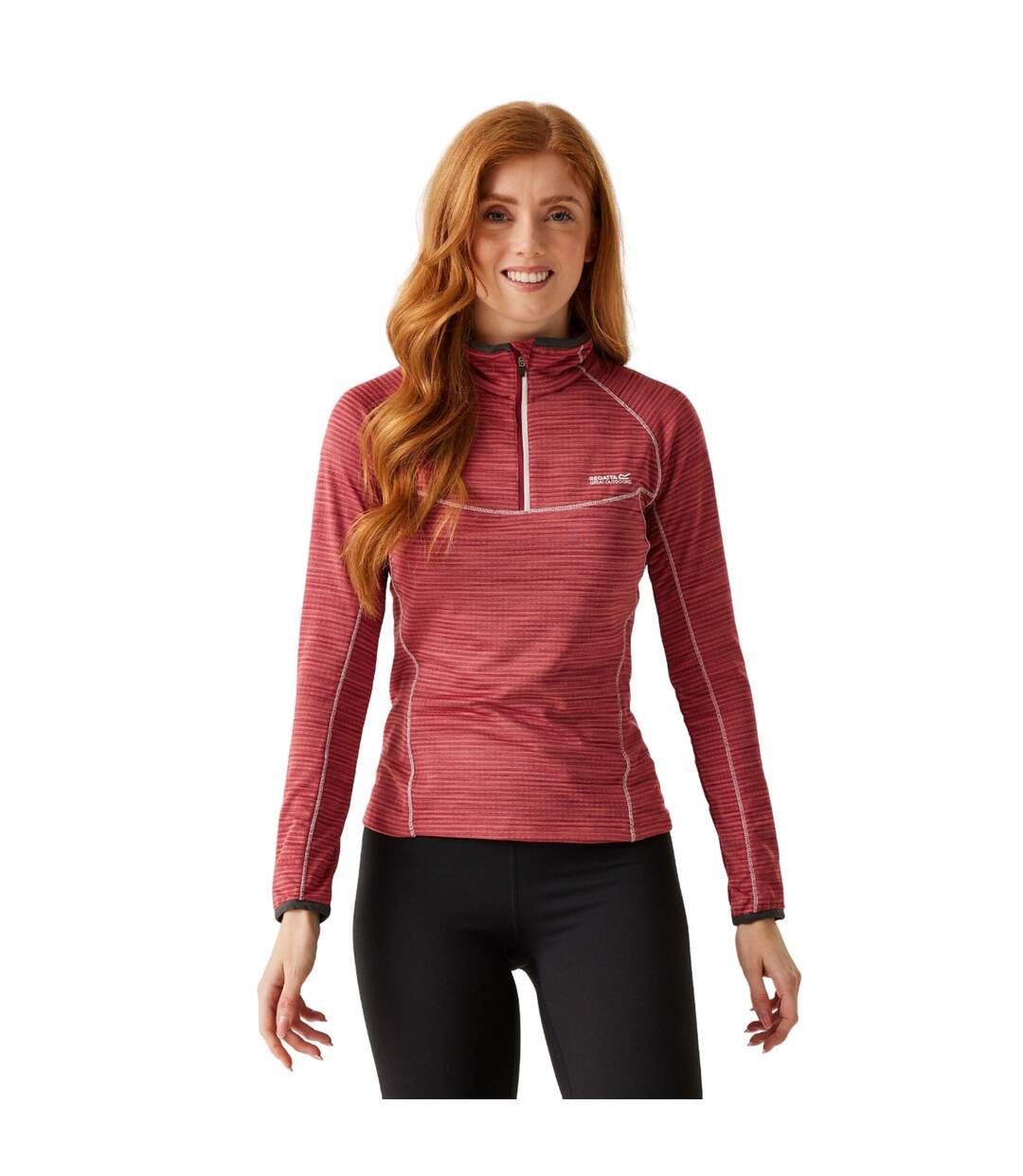 Haut polaire yonder femme rouge foncé Regatta