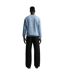 Mens City Side Logo Crew Neck Sweatshirt Blue Nike-1
