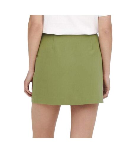 Jupe verte olive femme only onlastrid
