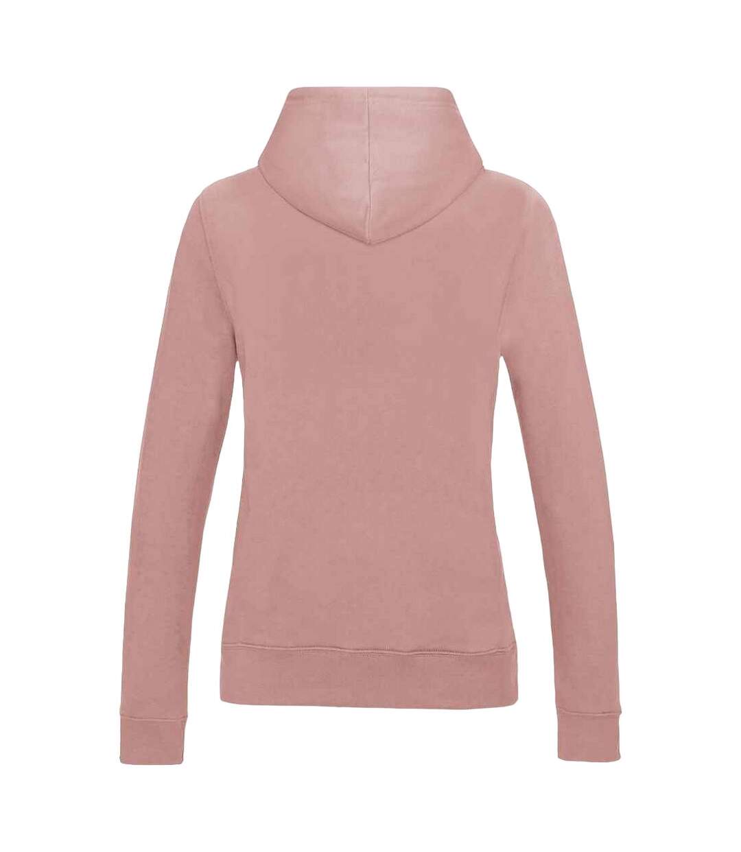 Sweat à capuche college femme rose vif Awdis