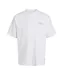 T-shirt Chad Branding Homme Blanc Jack And Jones-2