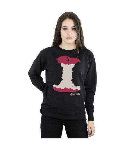 Disney Princess Womens/Ladies Snow White Silhouette Sweatshirt (Black)