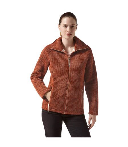 Veste polaire nairn femme orange foncé Craghoppers