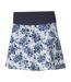 Jupe Fleurie Blanc/Bleu Femme Puma Skirt - S/L