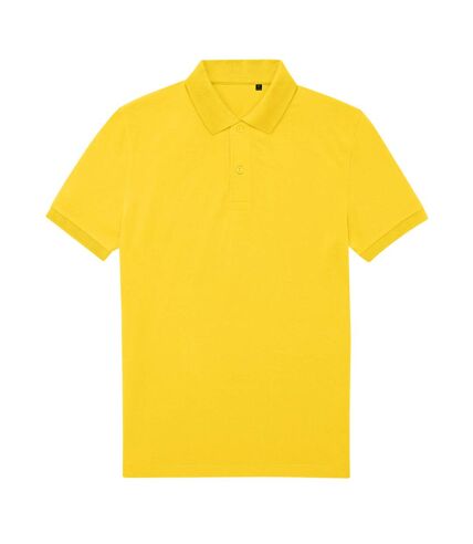 B&C Mens My Eco Polo Shirt (Pop Yellow)
