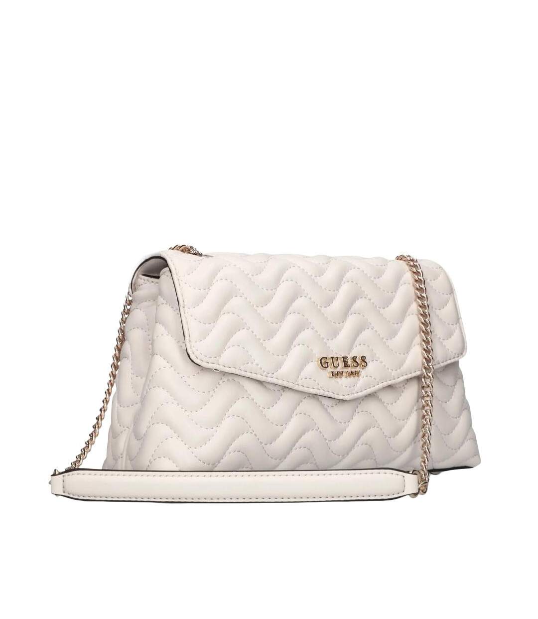 Sac à bandoulière beige femme guess melisandra-2