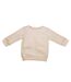 Sweat essential bébé beige pâle Babybugz-1