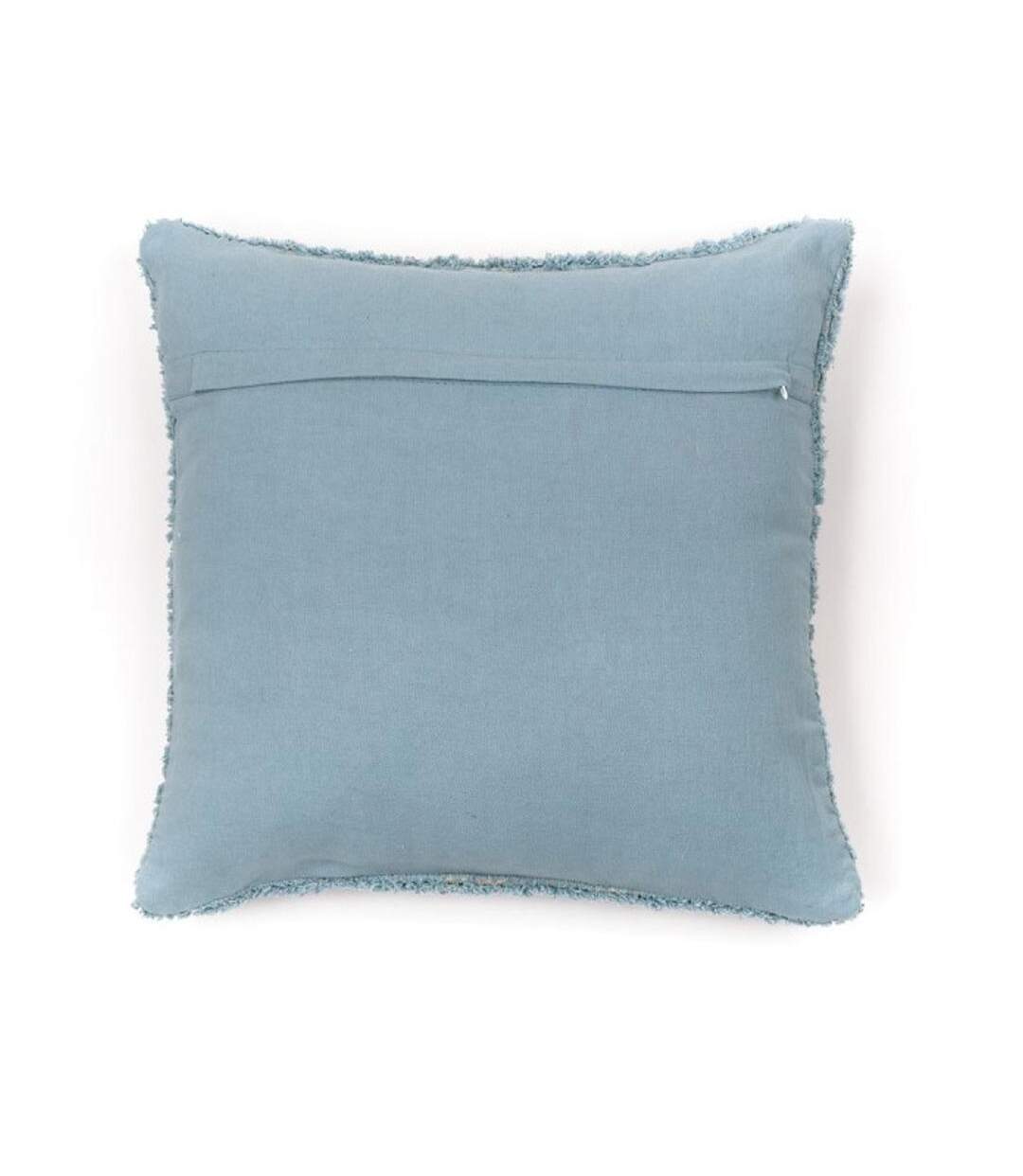 Coussin déhoussable tufté imprimé animalier funny-2