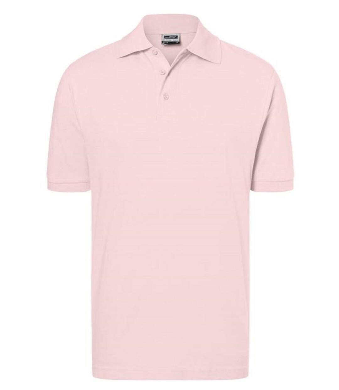 Polo manches courtes - Homme - JN070C - rose clair