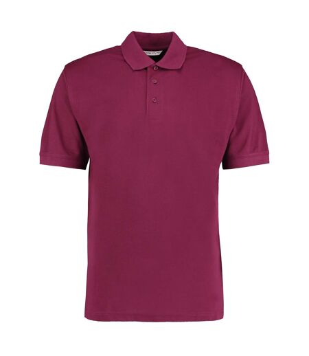 Polo klassic homme bordeaux Kustom Kit