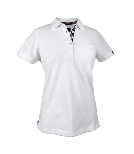 James Harvest Womens/Ladies Avon Polo Shirt (White)
