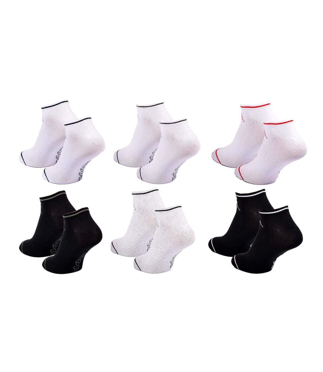 Chaussettes KAPPA SNEAKER - Pack de 6 pcs 5447-3