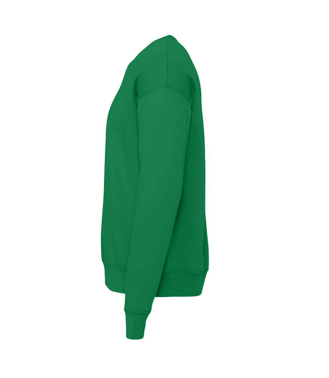 Adults Unisex Drop Shoulder Sweatshirt Kelly Green Bella + Canvas-3