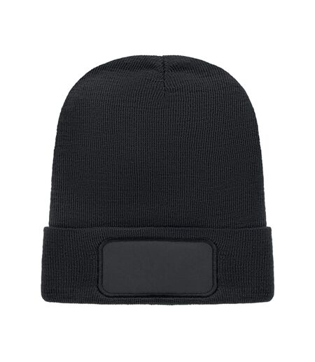 Unisex Adult Capnit Rpet Beanie Black MidOcean