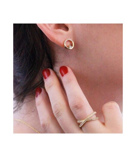 Boucles d'oreilles Clarine - Cristal d'Autriche