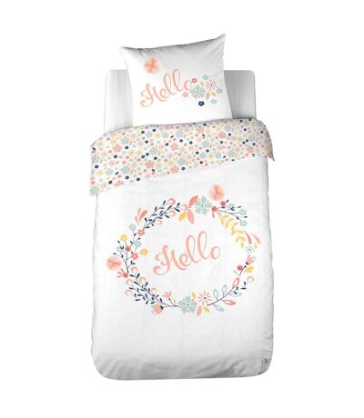 Parure de lit HELLO coton BCI adouci