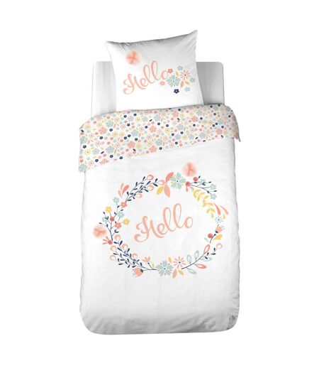 Parure de lit HELLO coton BCI adouci