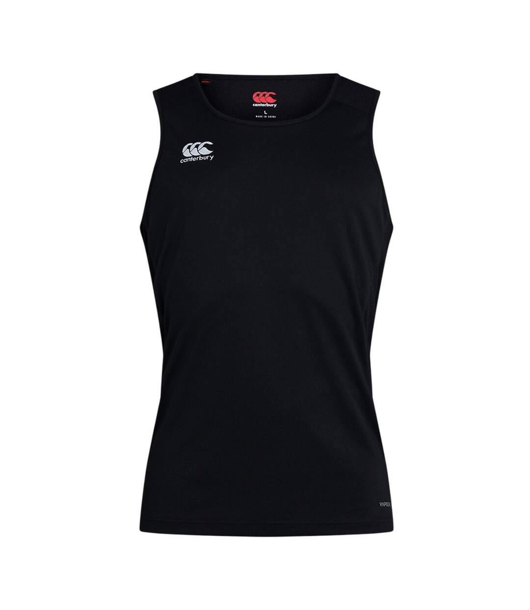 Mens Club Dry Tank Top Black Canterbury-2