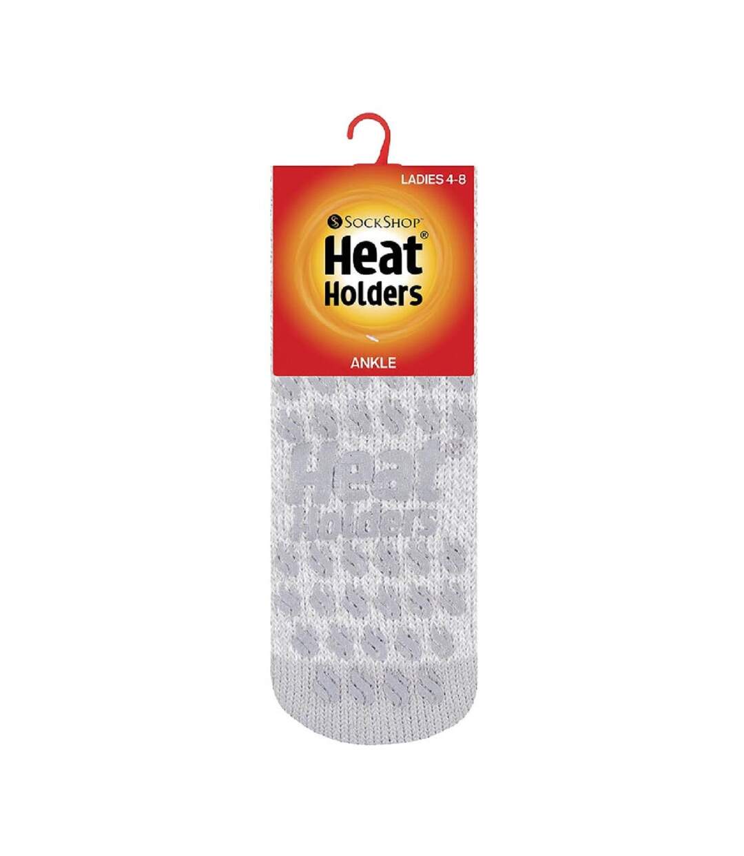 Ladies Thick Warm 2.3 Tog Thermal Ankle Slipper Socks-2